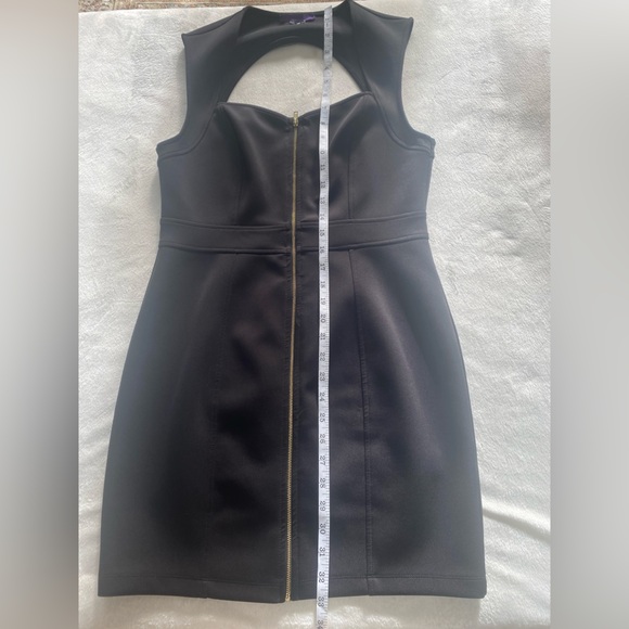 Forever Young Zip Up black Corset Mini Dress - Picture 5 of 8